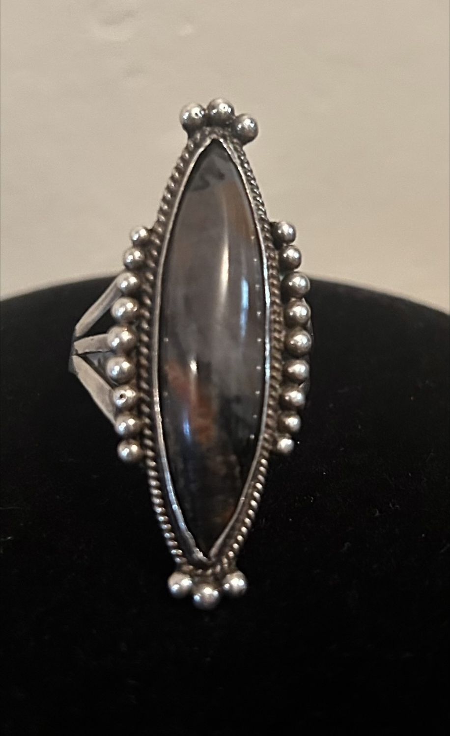 Vintage, Native Petrified Wood, set in Sterling.