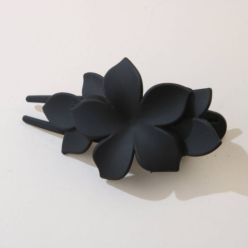 CWAHA07409_FLORAL DUCKBILL HAIR CLIP FOR WOMEN: TYPE1 / (OS) 1