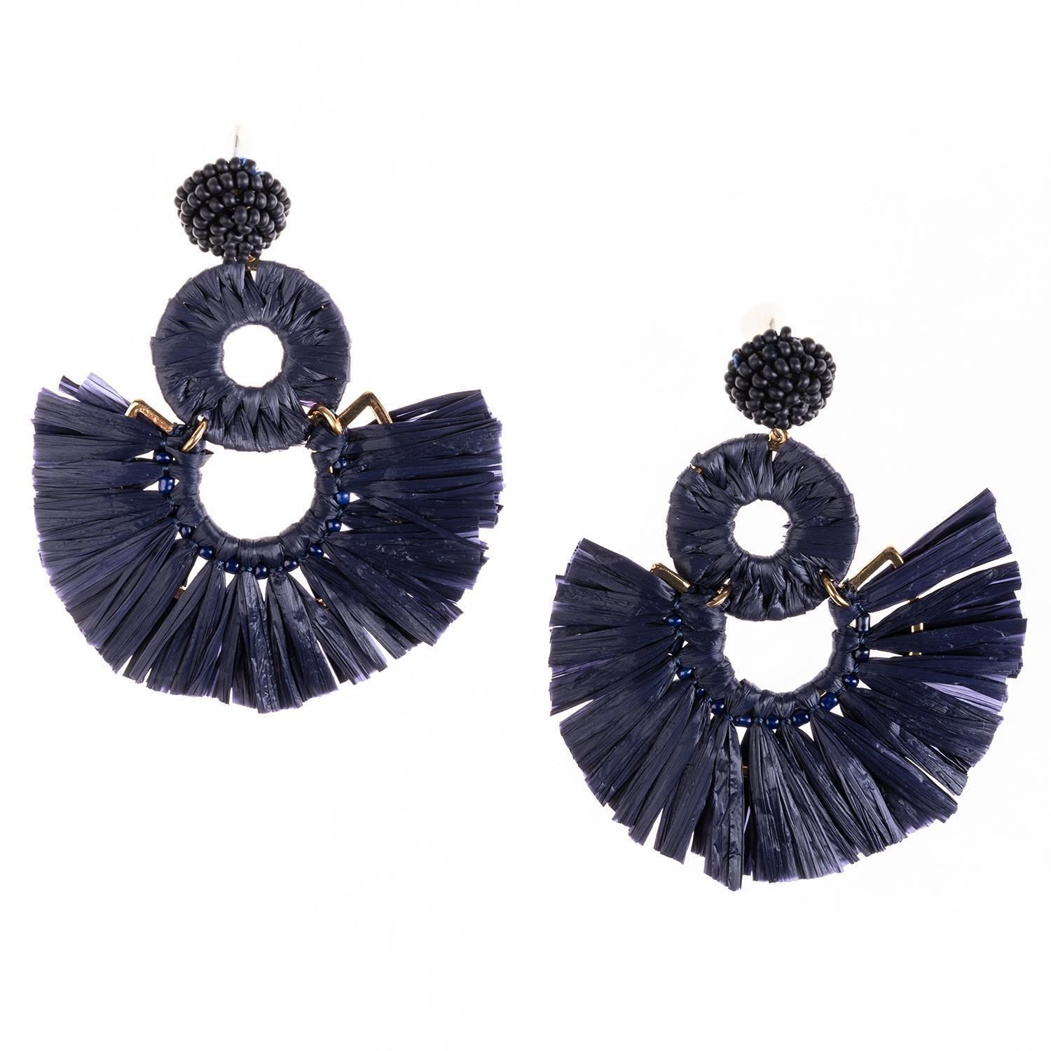 Earrings Reese Navy