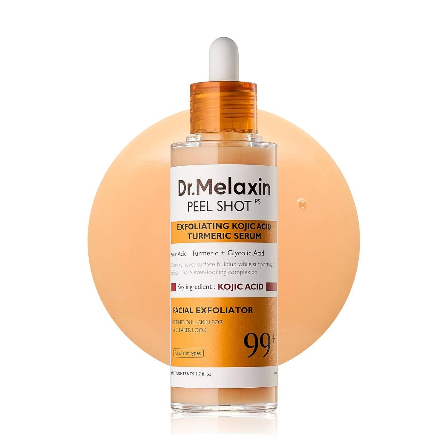 Dr. Melaxin Peel Shot Kojic Acid Turmeric Serum – Exfoliatin: Kojic Acid
