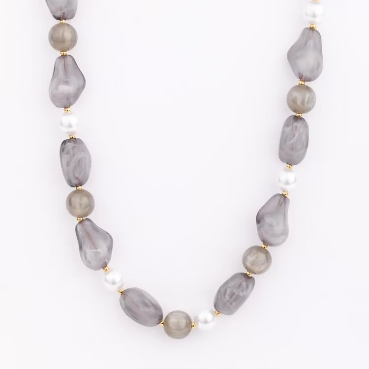 Gray Zoe Necklace