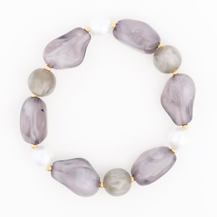 Gray Zoe Bracelet