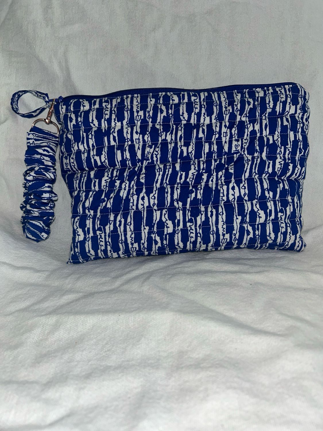 Book Sleeve with Scrunchie Key Chain