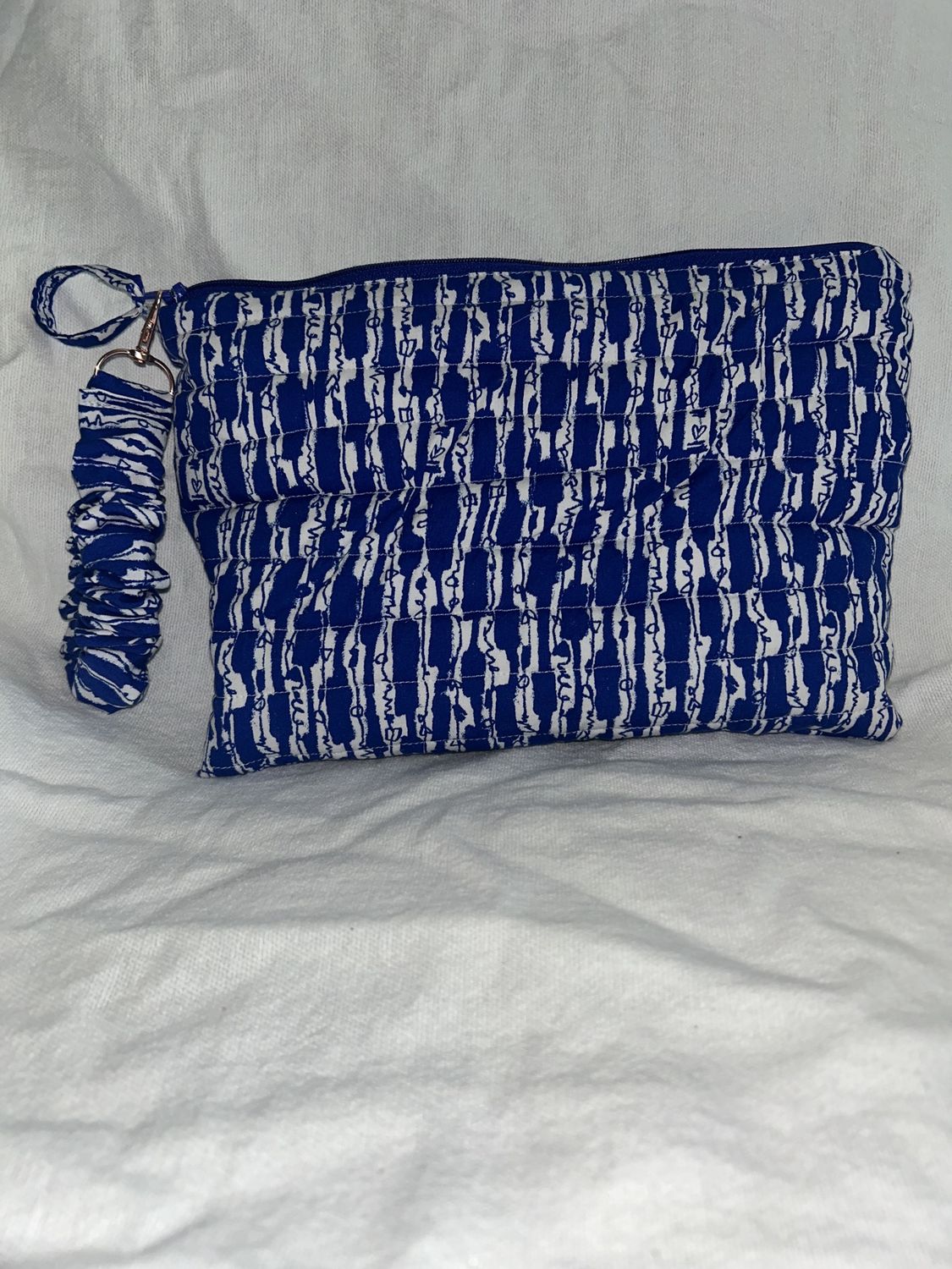 Book Sleeve with Scrunchie Key Chain