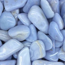 Blue Lace Agate Tumble Stone