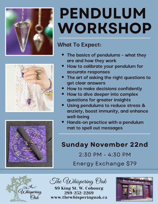 Pendulum Workshop