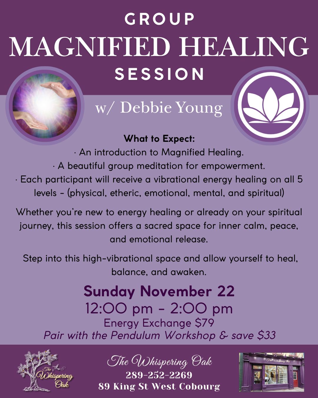 Group Magnified Healing Session