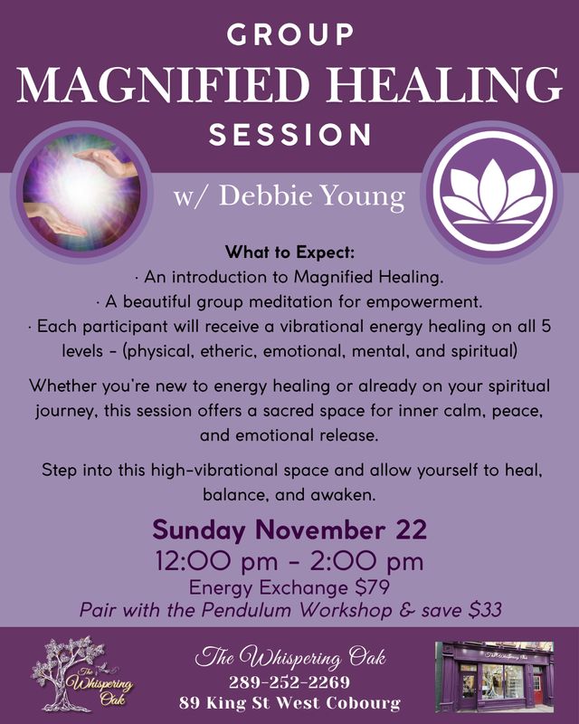 Group Magnified Healing Session