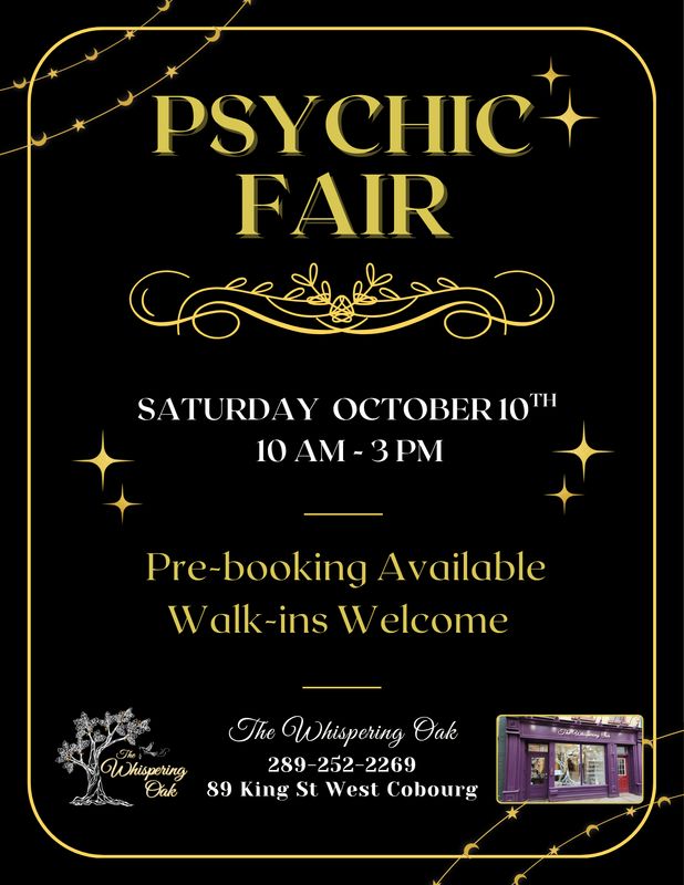 Monthly Psychic Fair