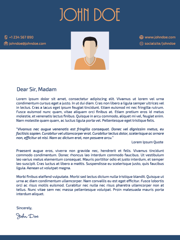 Cover Letter 00046