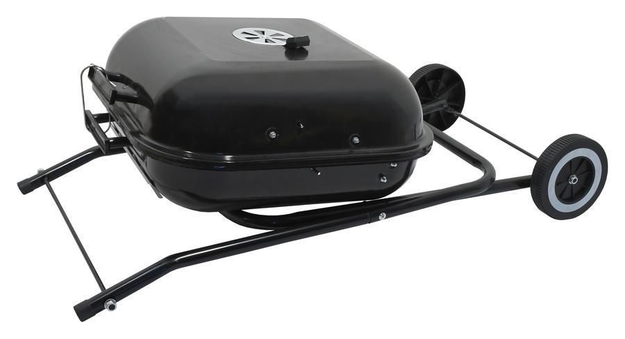Gril na dřevěné uhlí obdélníkový TRAPANI, 46 cm váš obchod.dalmatino.online/products
