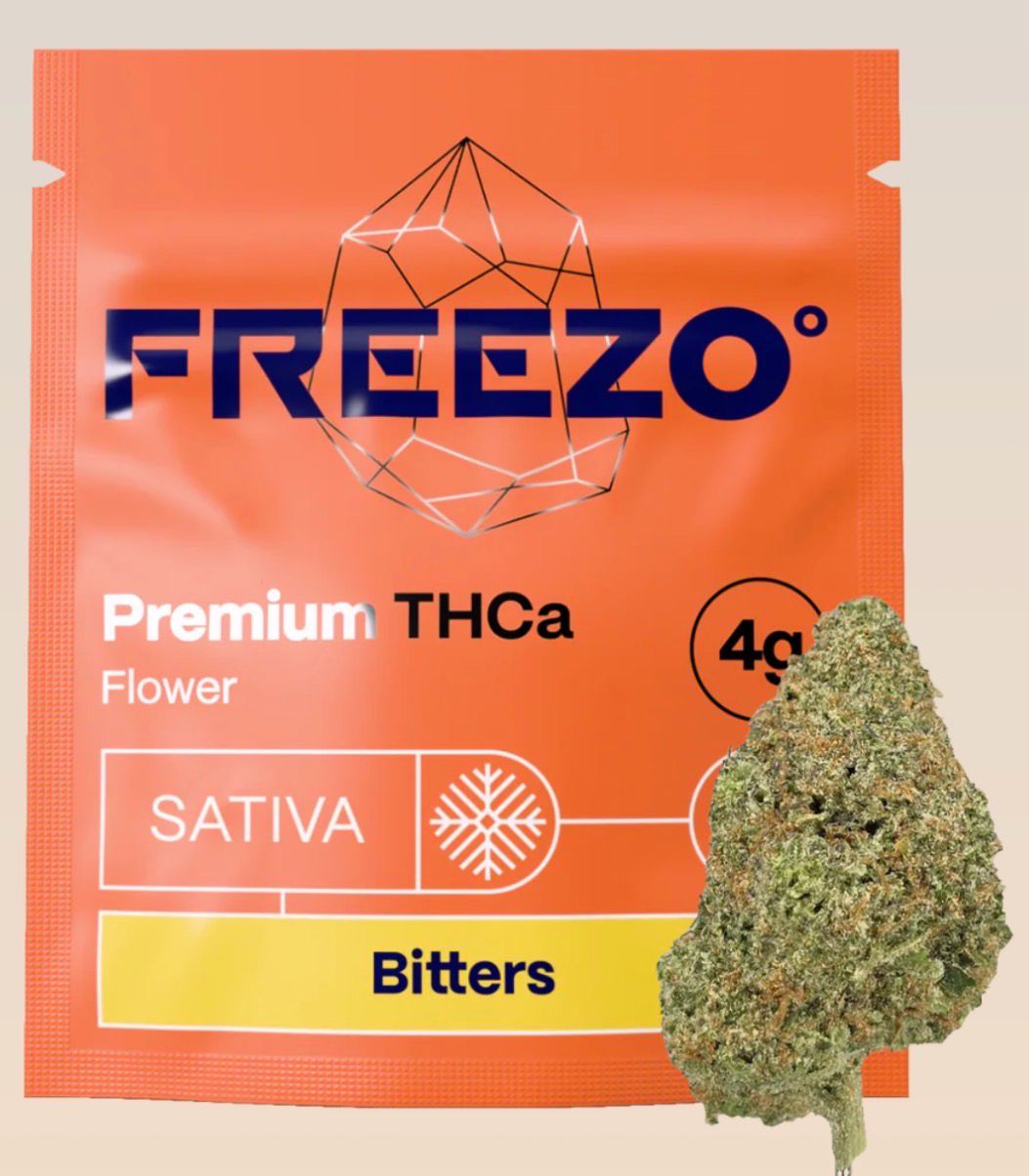 FREEZO: 4g Flower Uncoated - Bitter SATIVA