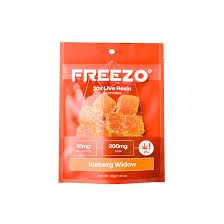 FREEZO 20MG LIVE RESIN GUMMIES (20CT/BAG, 400MG/BAG) Iceberg Widow