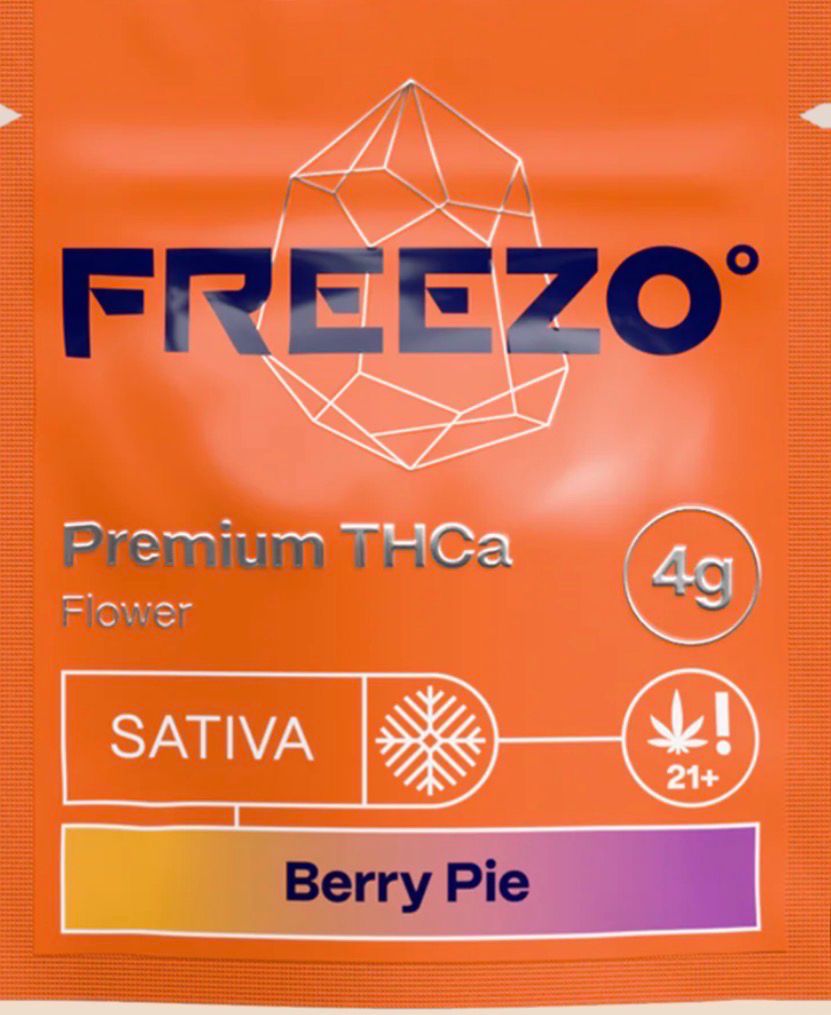FREEZO: 4g Flower Uncoated - Berry Pie SATIVA