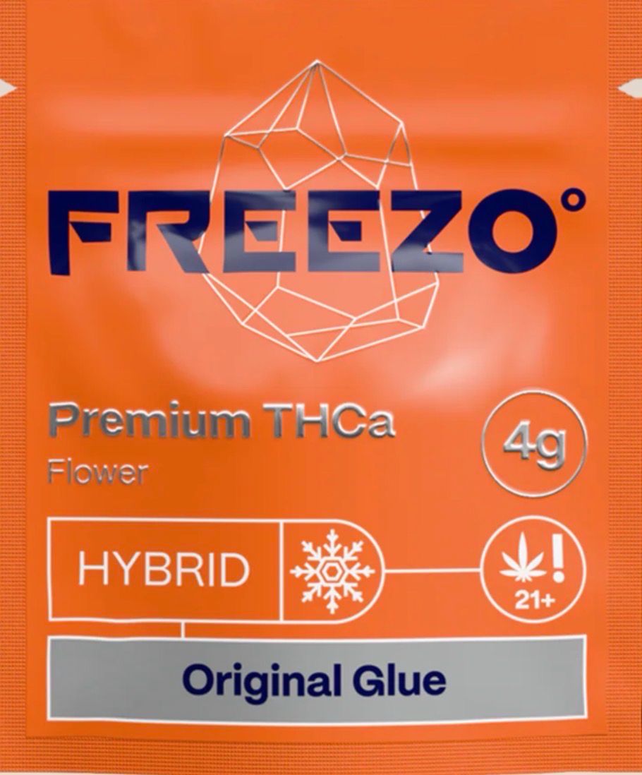 FREEZO: 4g Flower Uncoated - Original Glue HYBRID
