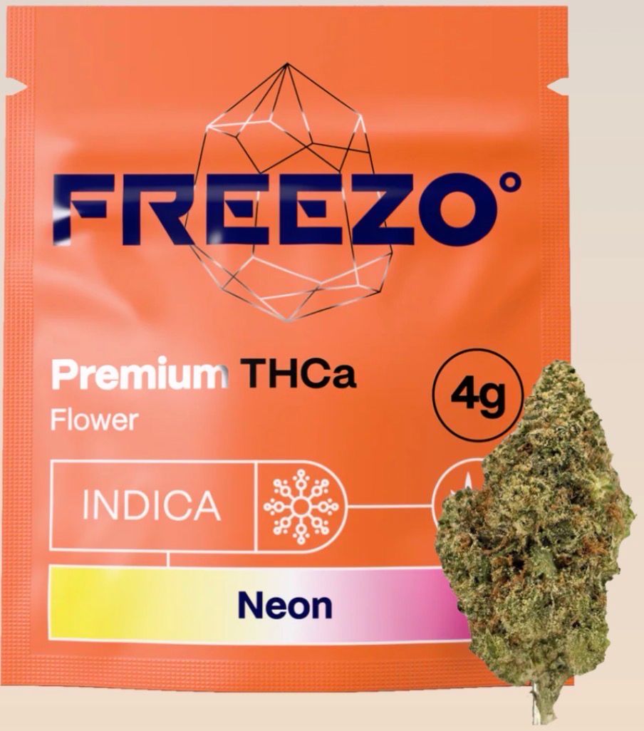 FREEZO: 4g Flower Uncoated - Neon INDICA