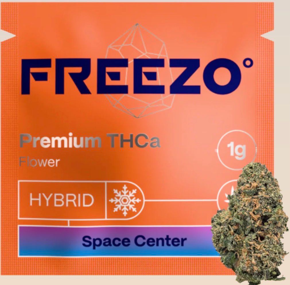 FREEZO: 4g Flower Uncoated - Space Center HYBRID