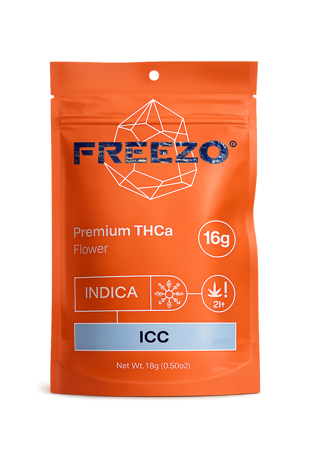 FREEZO: 16g Flower Uncoated - ICC INDICA