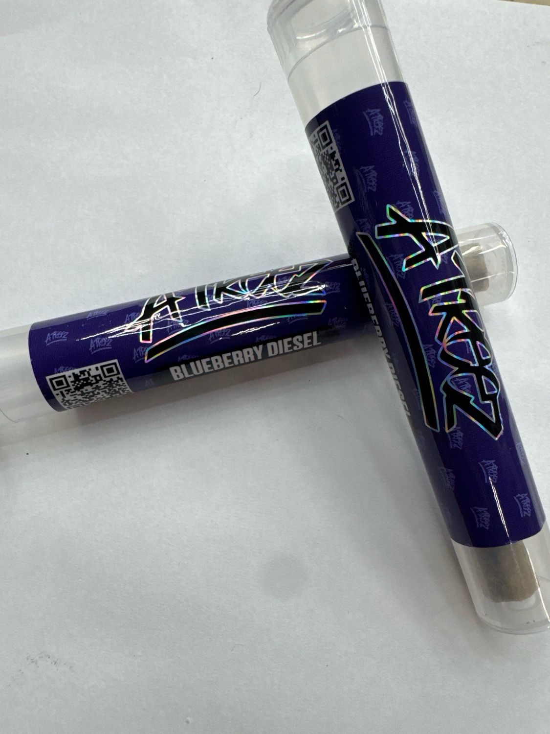 ATREEZ: 1gram Pre-Roll - Blueberry Diesel HYBRID