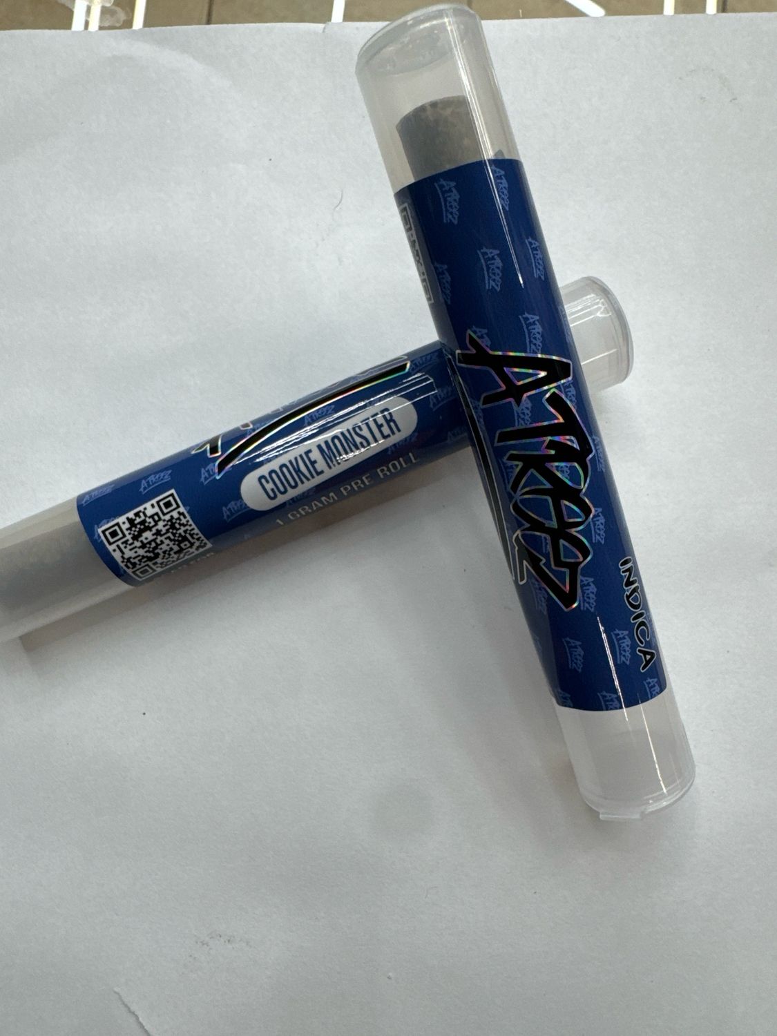 ATREEZ: 1gram Pre-Roll - Cookie Monster INDICA