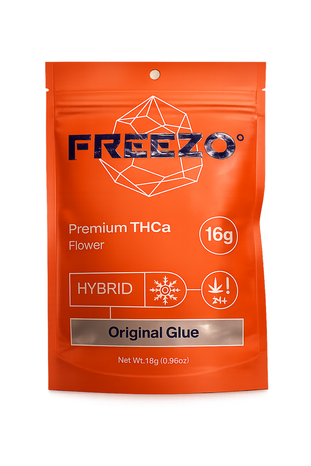FREEZO: 16g Flower Uncoated - Original Glue HYBRID