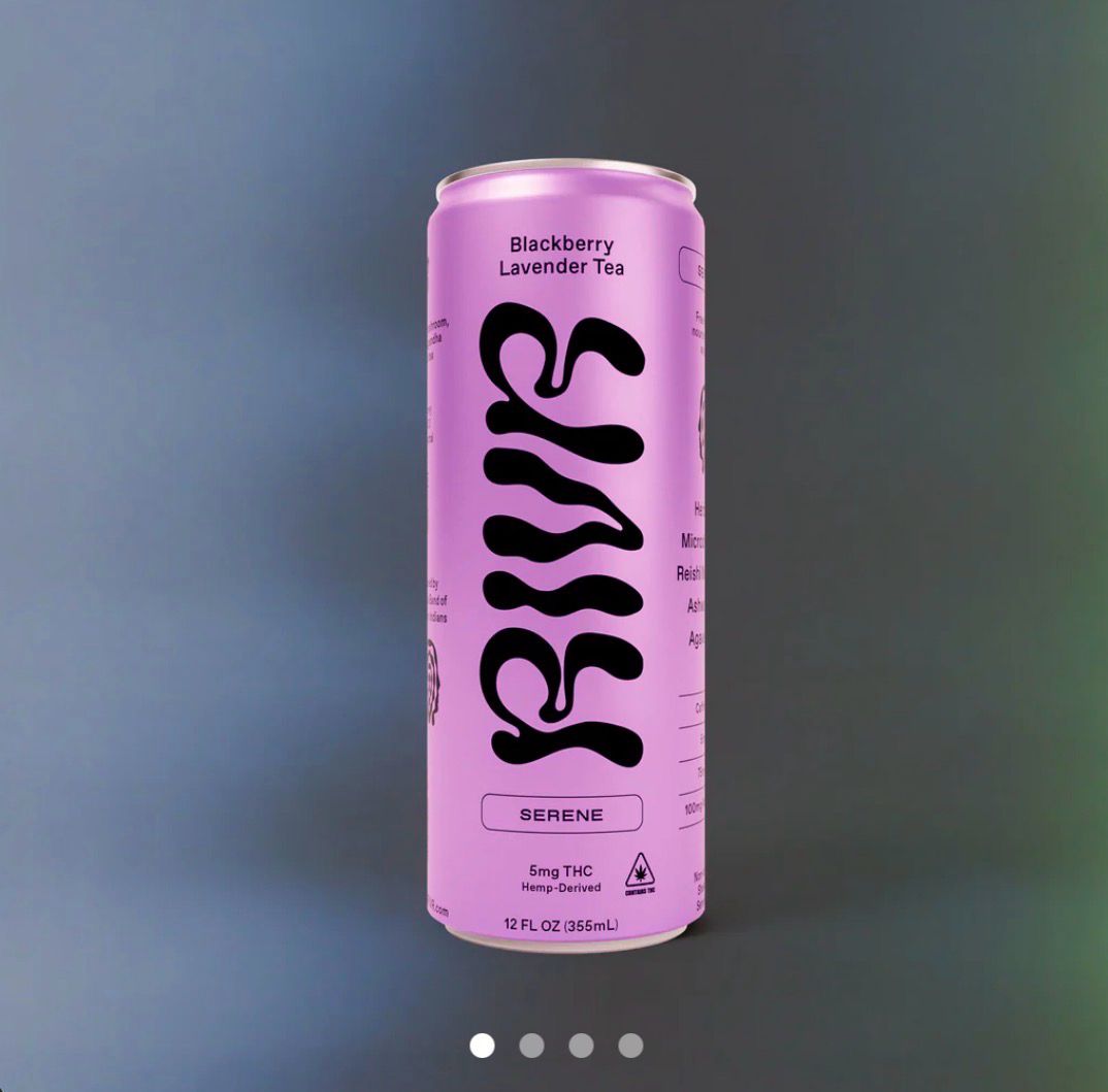 RIVR : SERENE Blackberry Lavender Tea - Drink 5mg