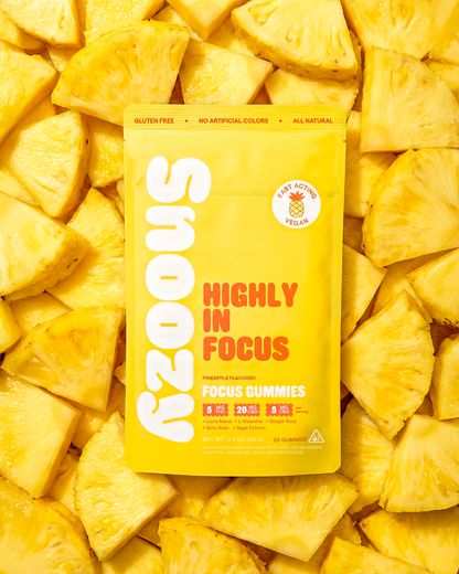 SNOOZY HIGHLY IN FOCUS - PINEAPPLE