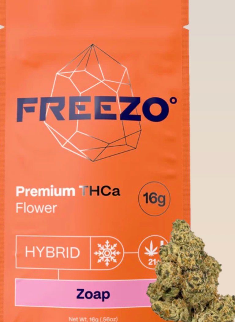 FREEZO: 16g Flower (smalls) Uncoated - Zoap HYBRID