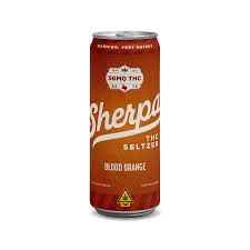 Sherpa: 10mg THC Seltzer - Blood Orange