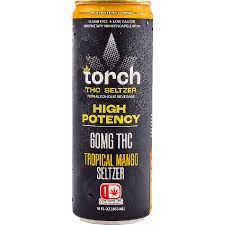 Torch: 60mg THC Seltzer - Tropical Mango