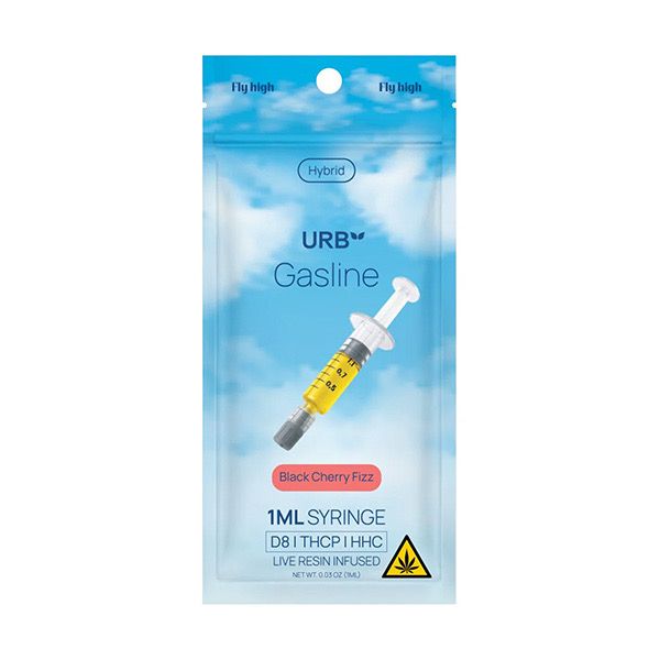 URB Gasline: 1ML Syringe • Live Resin Infused - Black Cherry Fizz HYBRID
