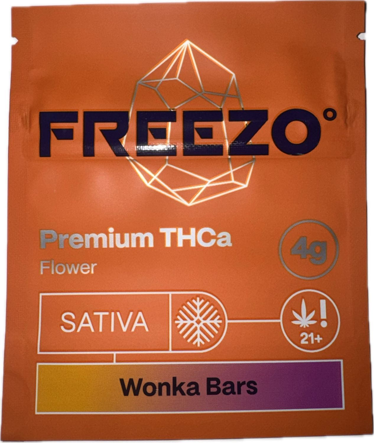 FREEZO: 4g Flower - Wonka Bars SATIVA