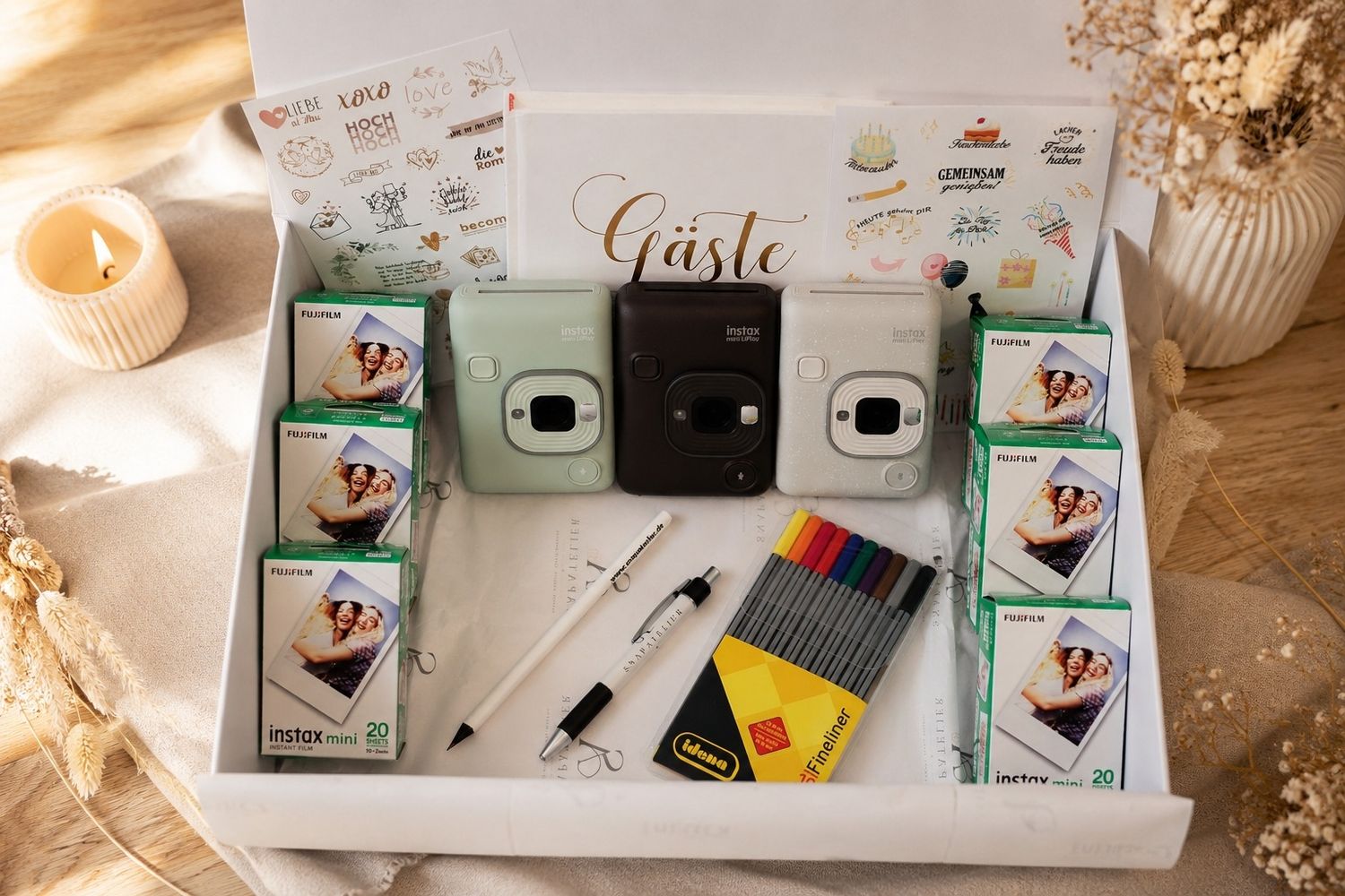 Atelier Experience – Premium Instax Paket für Events Atelier Experience – Premium Instax Paket für Events