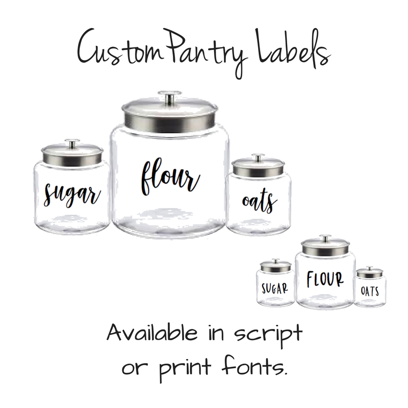 Pantry label font names lasopasolar