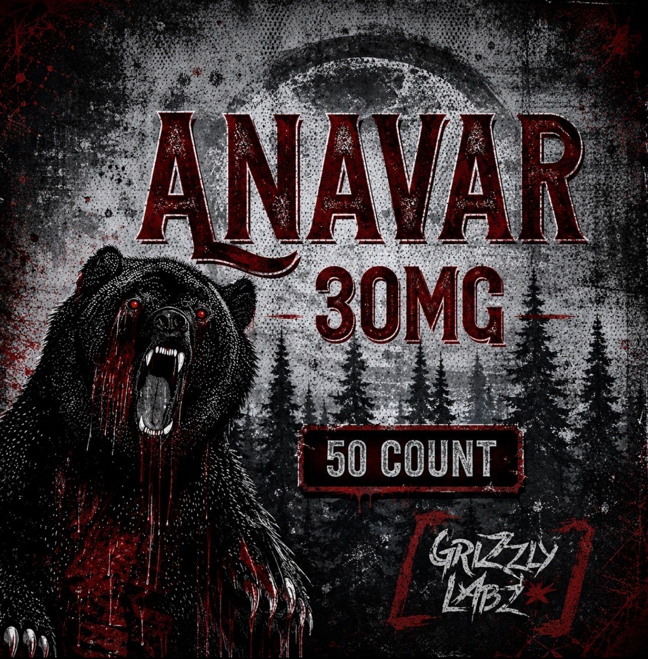 Anavar- 30mg/50ct