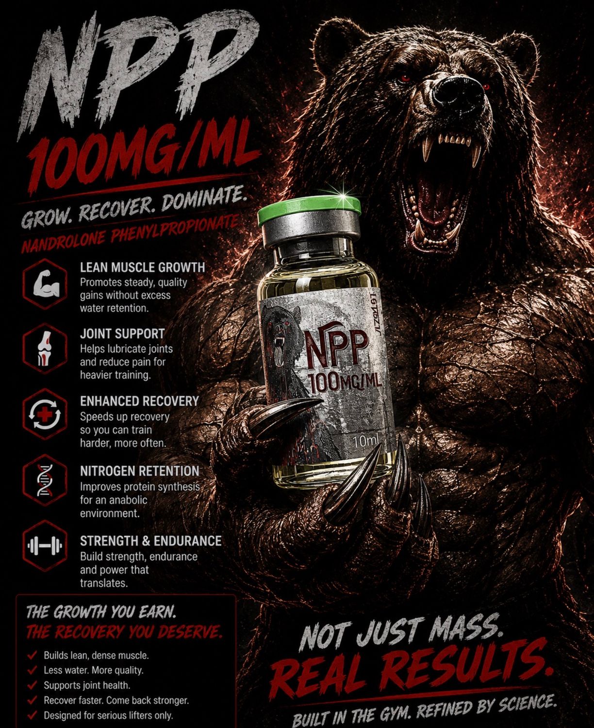 NPP - (Nandrolone Phenylpropionate)  100mg/ml