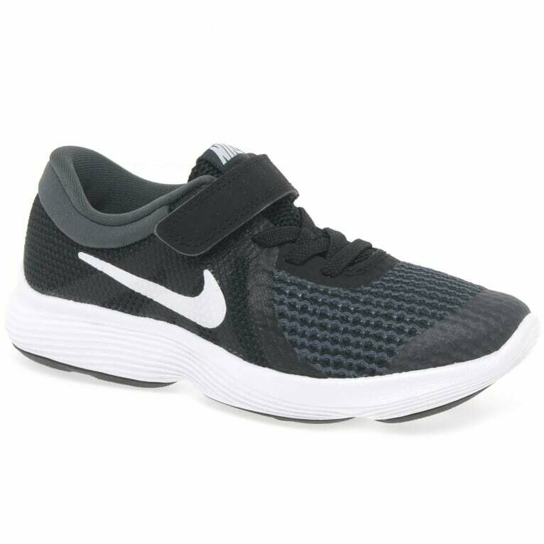 Nike 'Revolution'' in Black/White (Size 10 to 6.5)