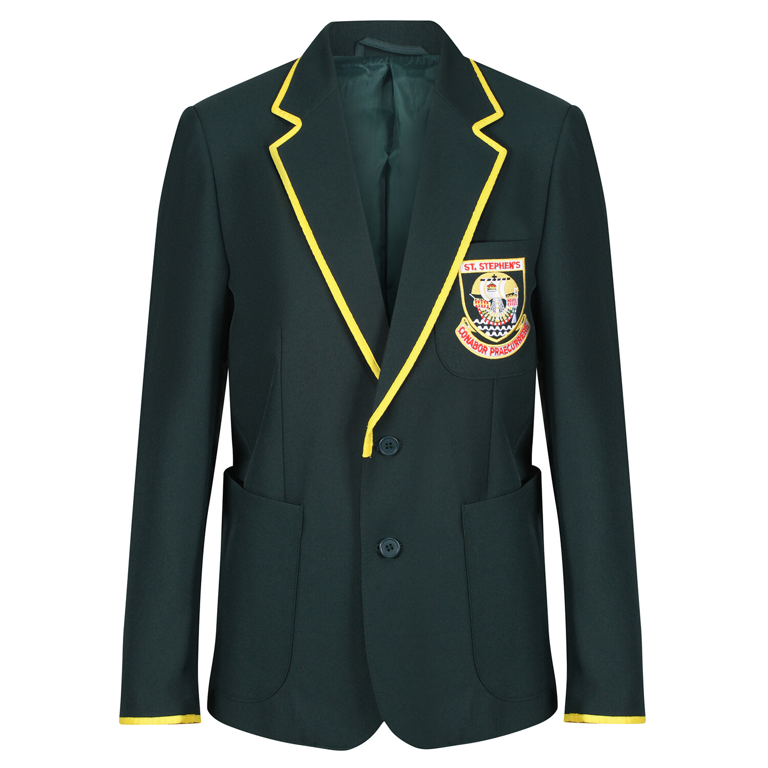 St Stephen's High Blazer (S5-S6) with Gold Taping