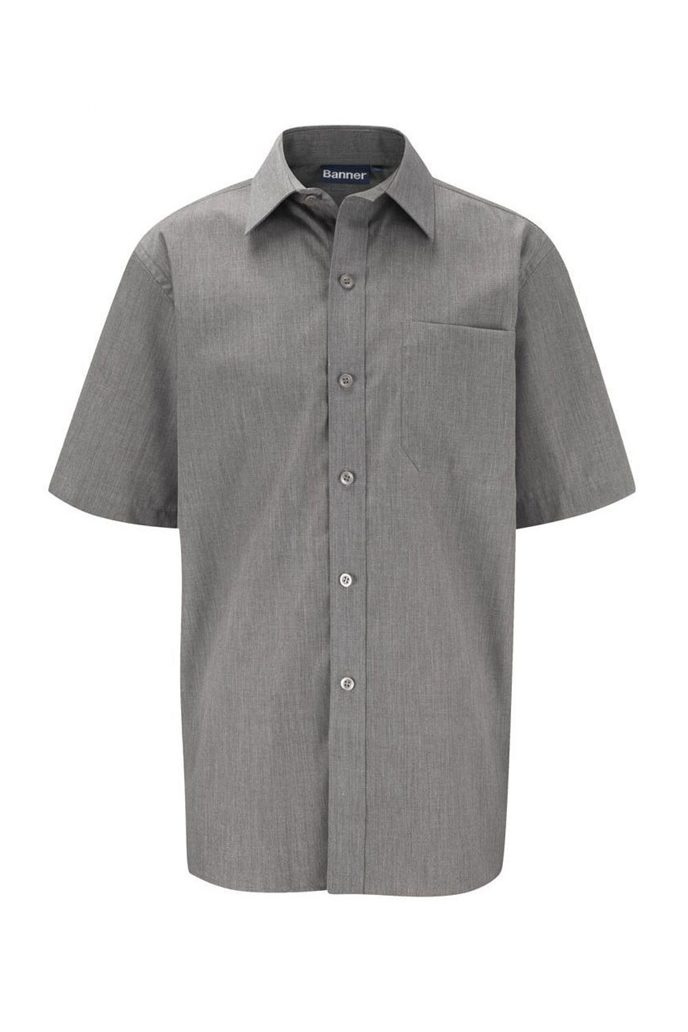 Short Sleeve Shirt in Grey for Boys by Banner
