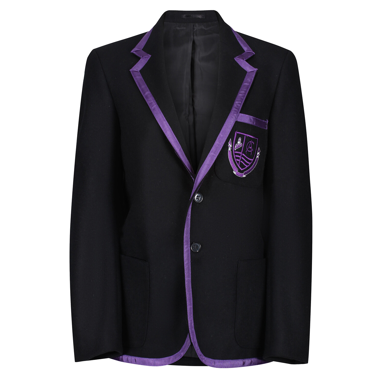 Clydeview Academy Wool Blazer with Braid
