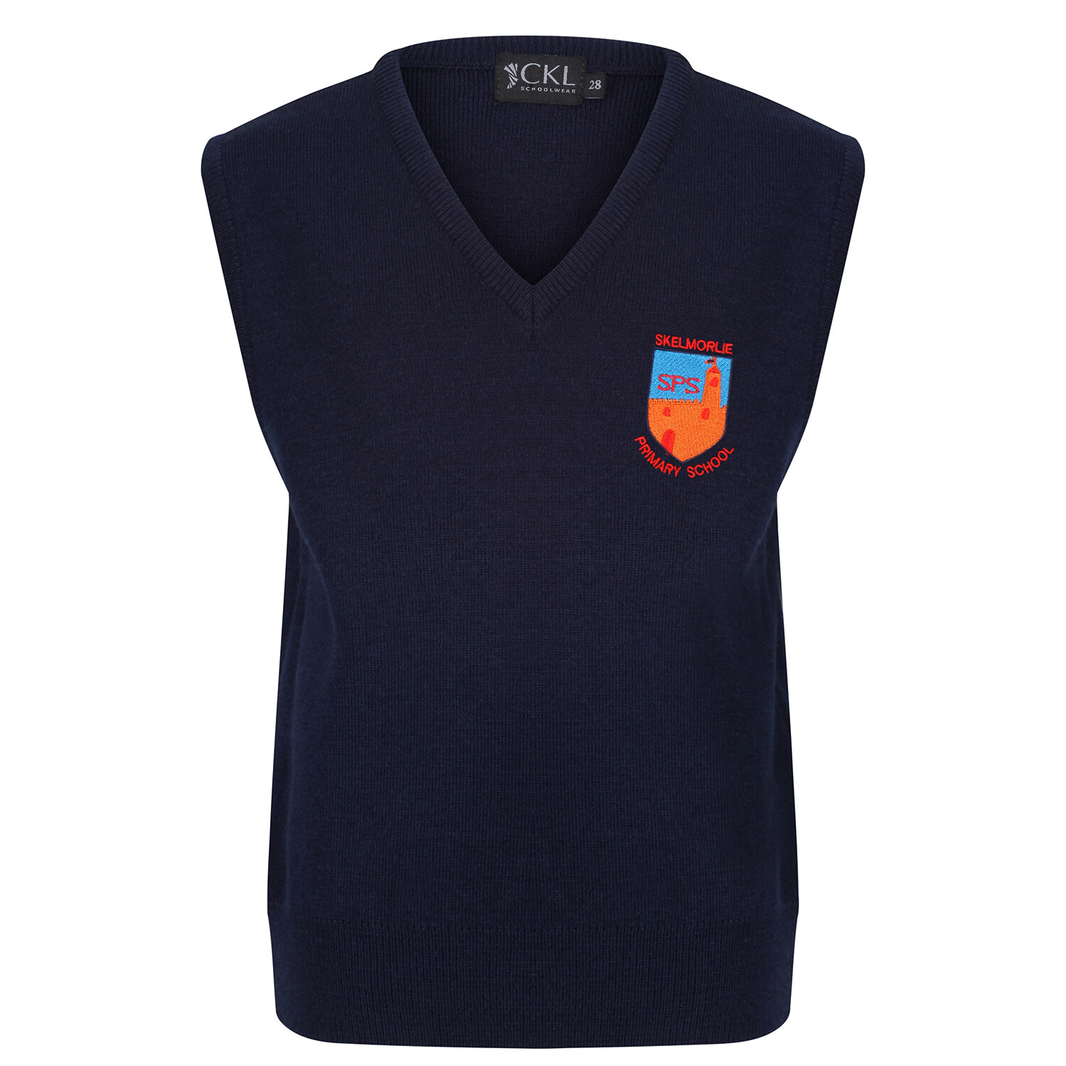Skelmorlie Primary Knitted Tank Top (choice of colour)
