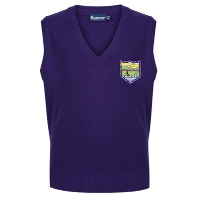Craigmarloch Primary Knitted Tank Top (choice of colour)