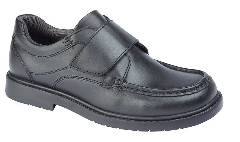 Boy's Leather School Shoe (Size 11-6) (RCSB883A)