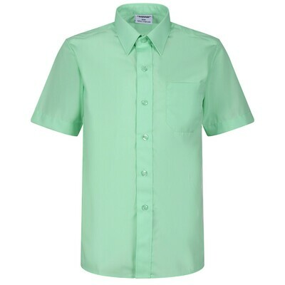 Short Sleeve Blouse in Green for Girls by Banner