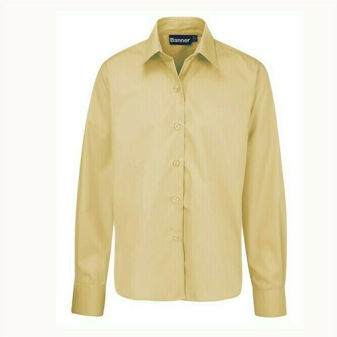 Long Sleeve Shirt in Yellow for Boys by Banner