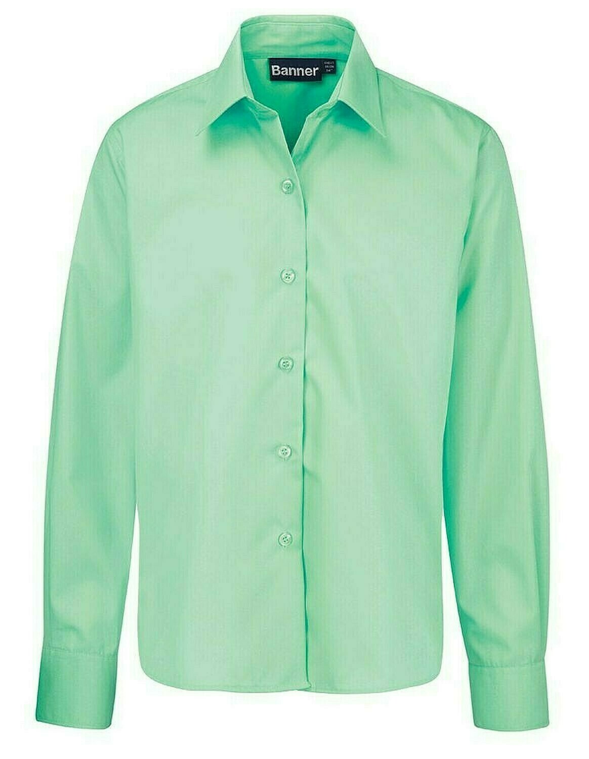 Long Sleeve Shirt in Green for Boys by Banner