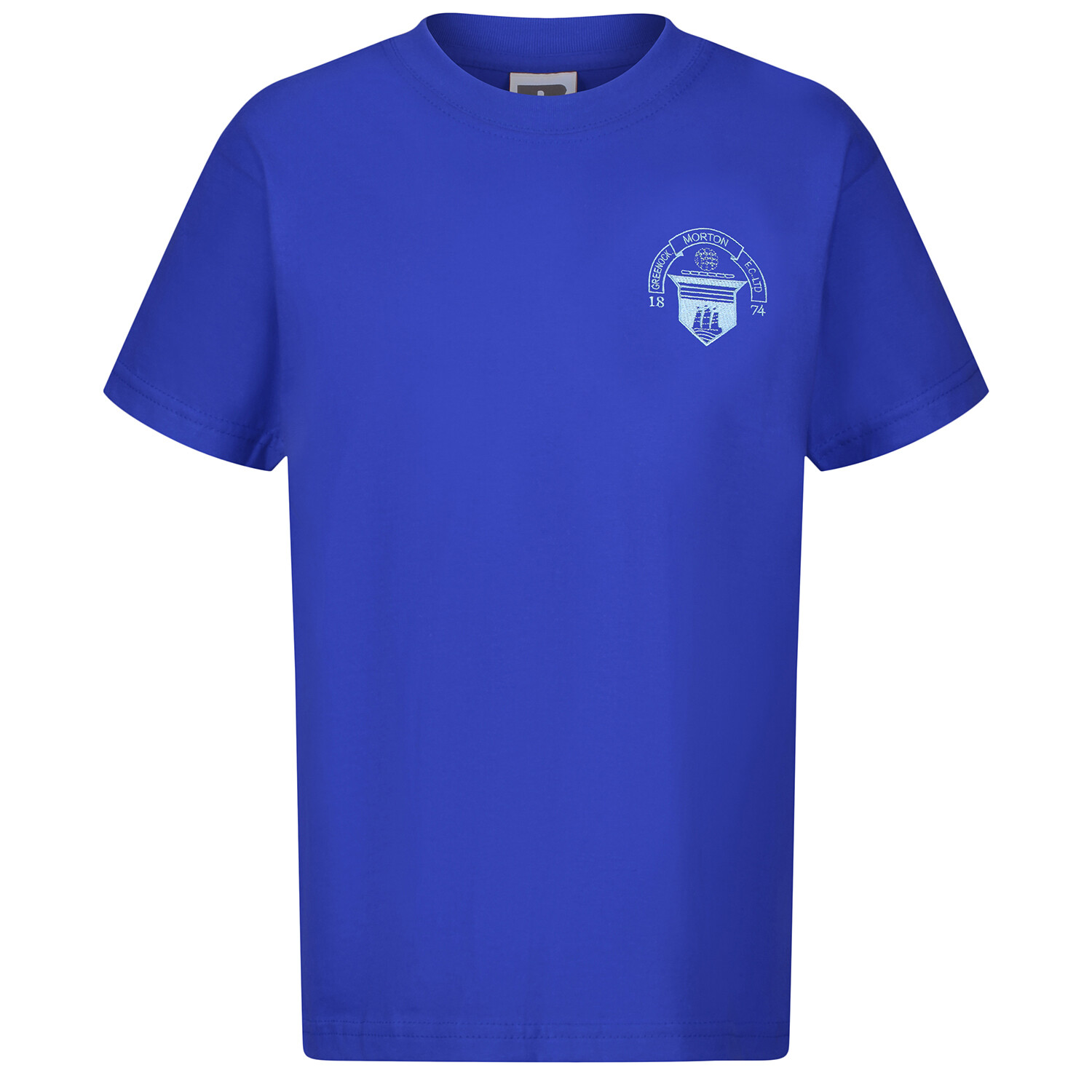 Morton 'Club Crest' T-Shirt (In Royal)