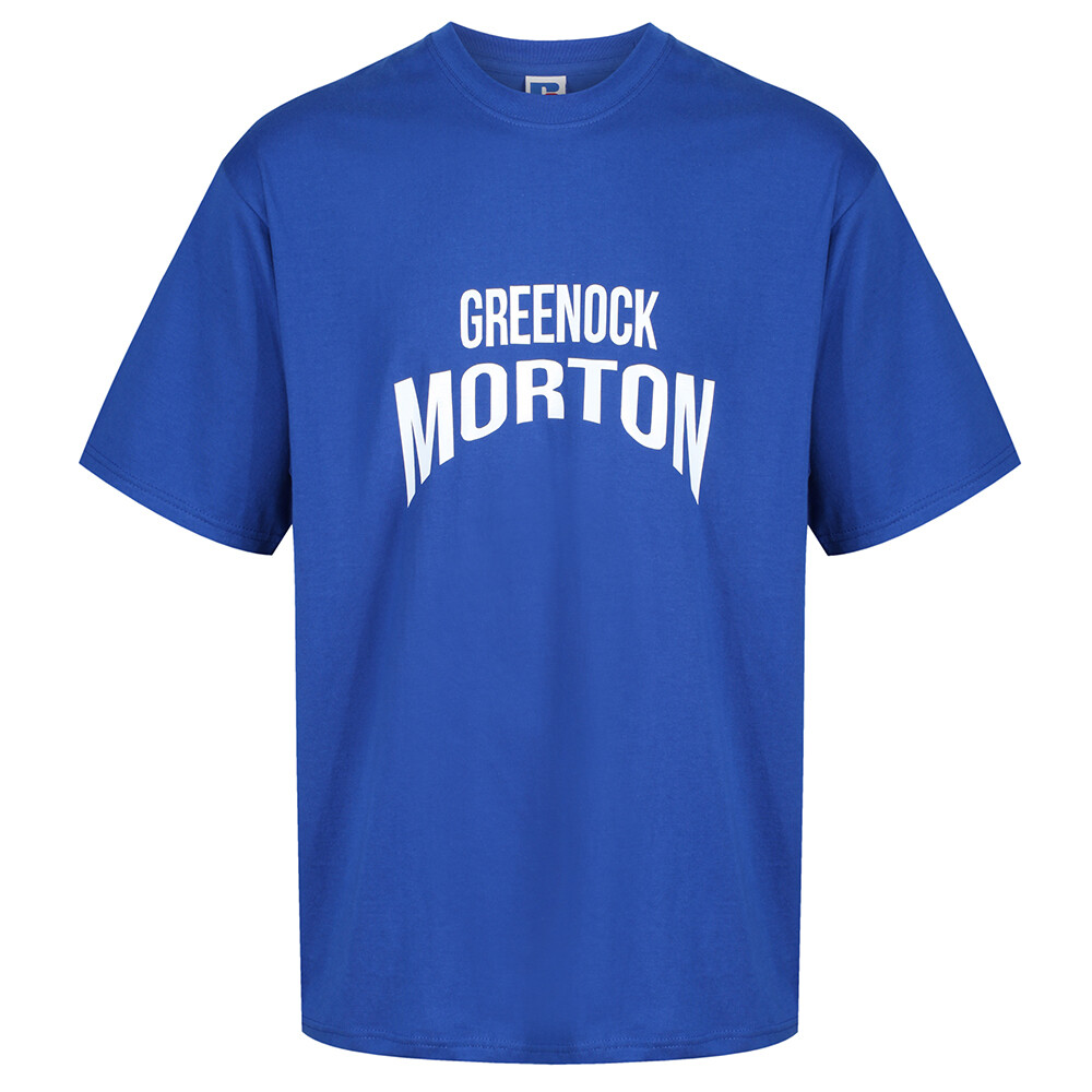 Morton 'Greenock Morton' T-Shirt (In Royal) (GD01)