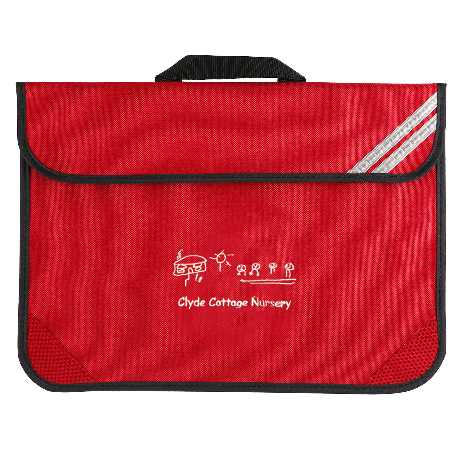 Clyde Cottage Nursery Book Bag (In Red or Navy)