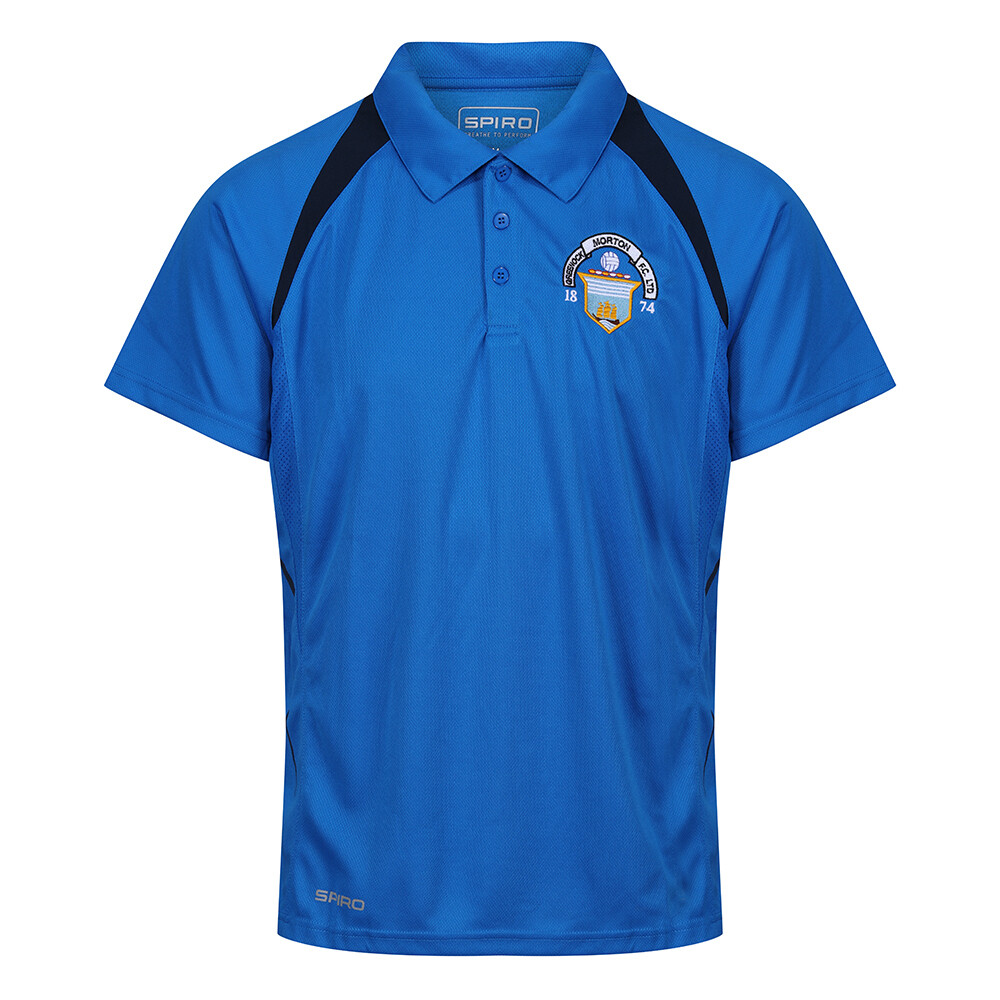 Morton Sports Polo Shirt (RCSS177MSPIRORoyal) NEW